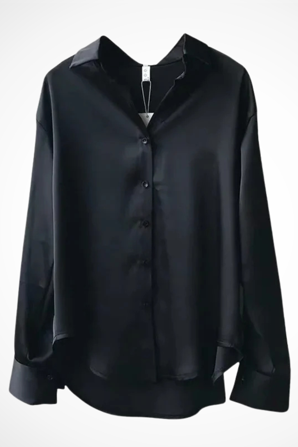 Lorina | Women's Blouse - Relaxed Fit Long Sleeve Button Down 7