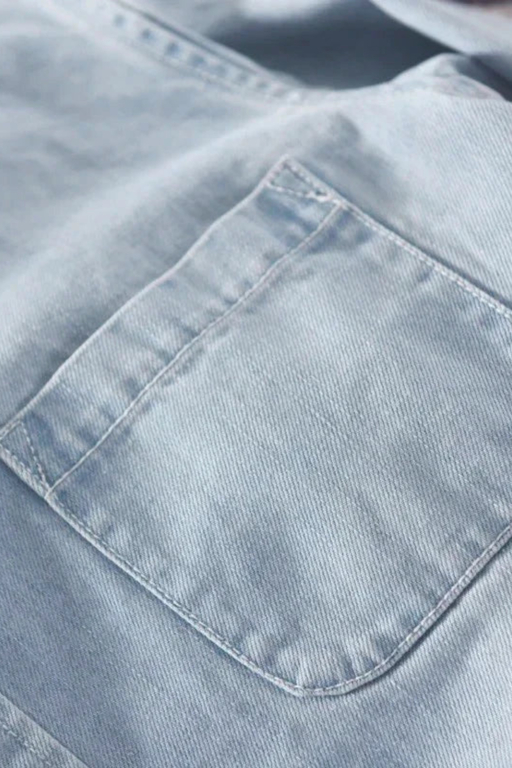 Lucas | Men's Shirt - Casual Button Down Denim in Light Wash 6
