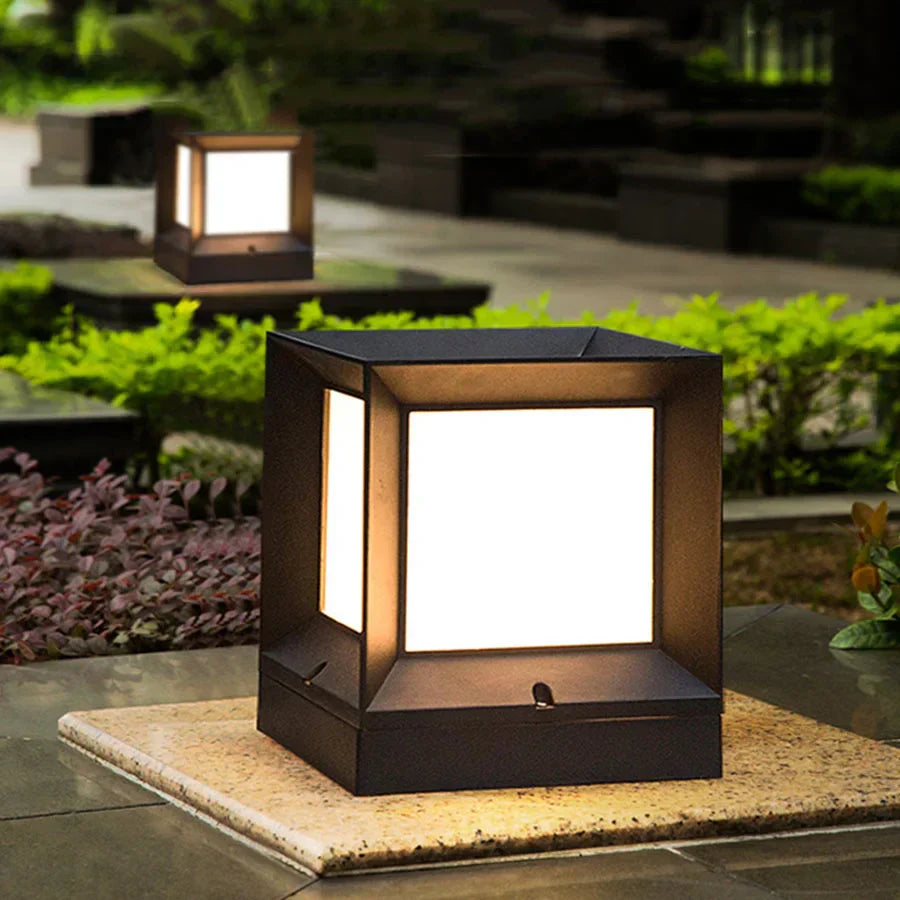 Lume | Outdoor Floor Lamp – Modern Design with Warm LED Light