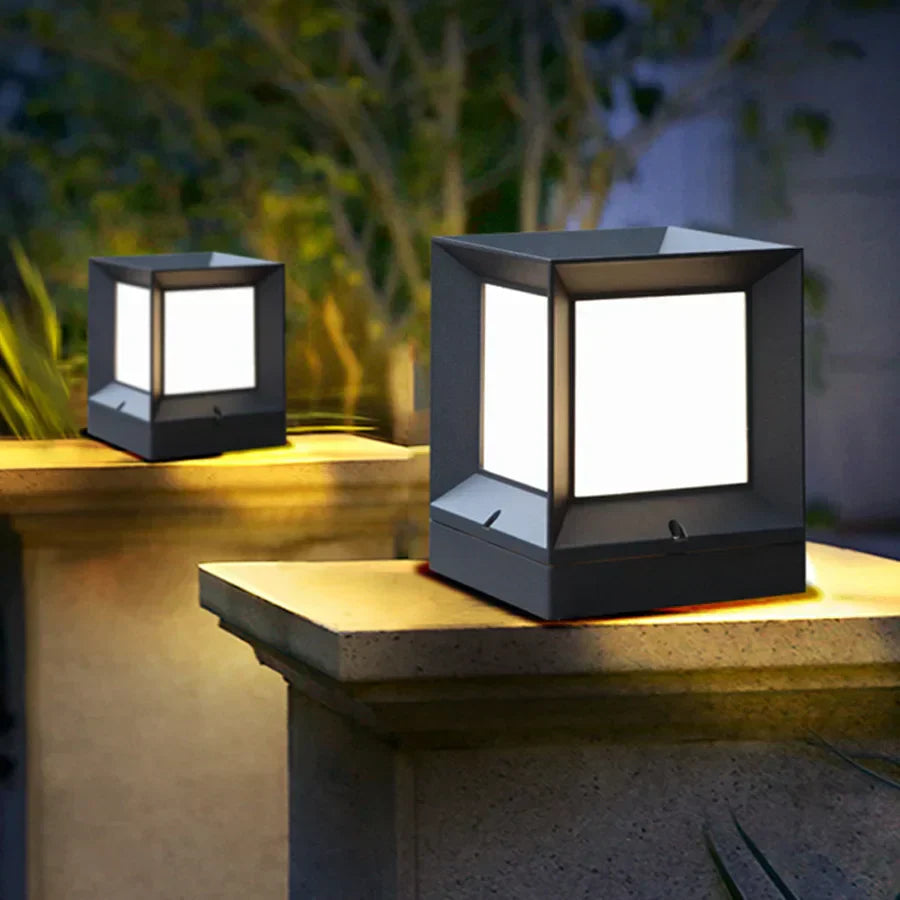 Lume | Outdoor Floor Lamp – Modern Design with Warm LED Light