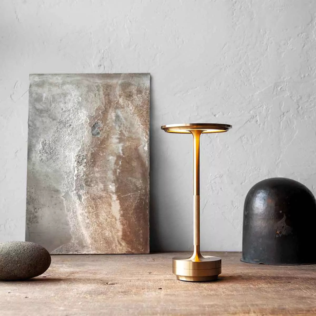 LumiGlow – Cordless LED Table Lamp – 3-Colour Touch Dimmable & Rechargeable