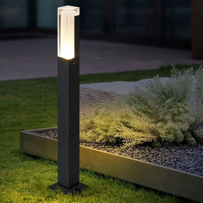LumiGuard | Waterproof LED Outdoor Lights - Durable Black Design for Any Environment