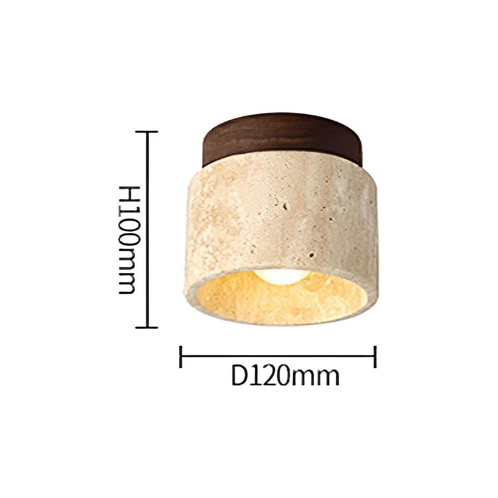 Lumistone Plafondlicht - Zachte Verlichting Voor Serene Sfeer 4