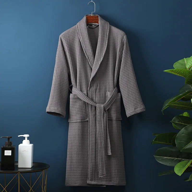 Luxury Cotton Bathrobe for Men & Women | Soft & Absorbent 3