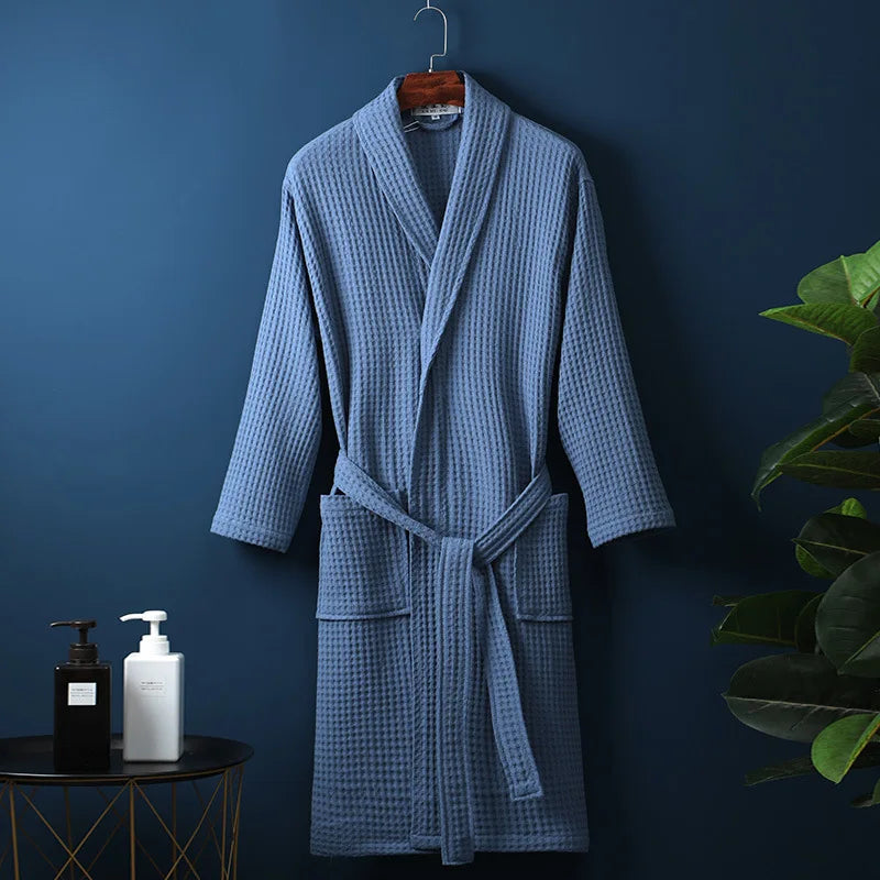 Luxury Cotton Bathrobe for Men & Women | Soft & Absorbent 7