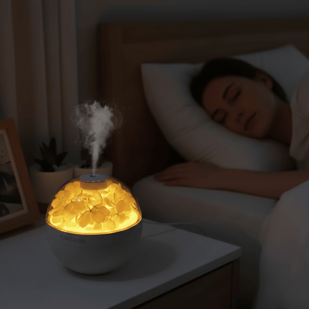 MISTMINI – Mini-Luftbefeuchter, kompakter USB-Luftbefeuchter für Zuhause und Büro, leiser Betrieb 1