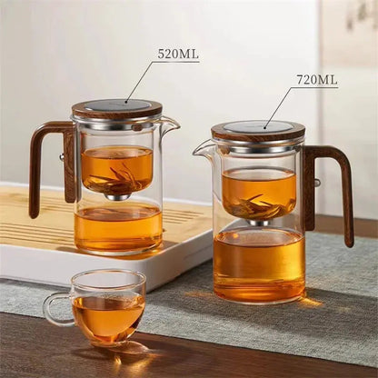 Magnetic Filtration Glass Teapot With Infuser | Premium Tea Strainer, Effortless Brewing & Ideal for Loose-Leaf and Herbal Teas 8