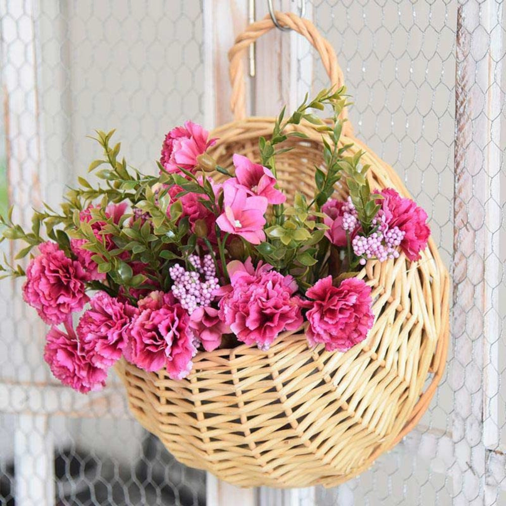 Maison | Handwoven Hanging Basket – Natural Wicker Design for Plants