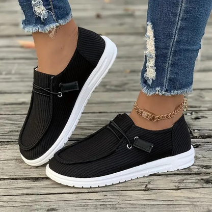 Margaret | Ribbed Slip-On Flats – Lightweight Design for Summer 0