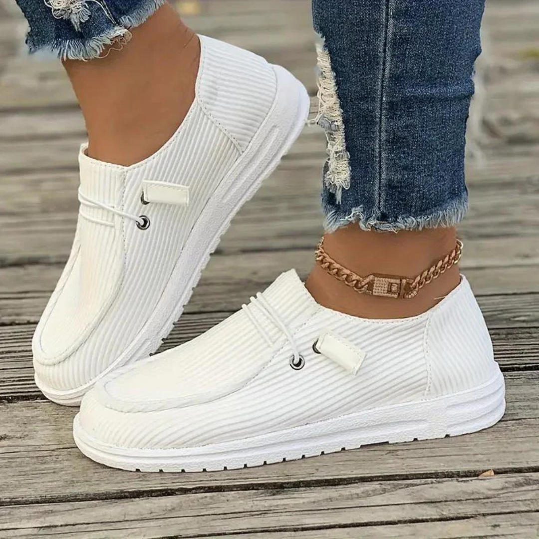 Margaret | Ribbed Slip-On Flats – Lightweight Design for Summer 1