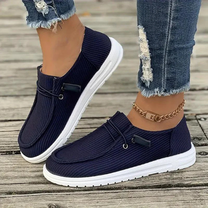 Margaret | Ribbed Slip-On Flats – Lightweight Design for Summer 4