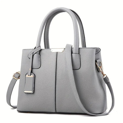 Martha | Vegan Leather Handbag - Structured Design with Detachable Strap 0