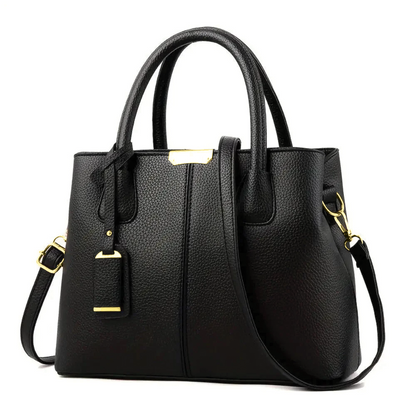 Martha | Vegan Leather Handbag - Structured Design with Detachable Strap 1