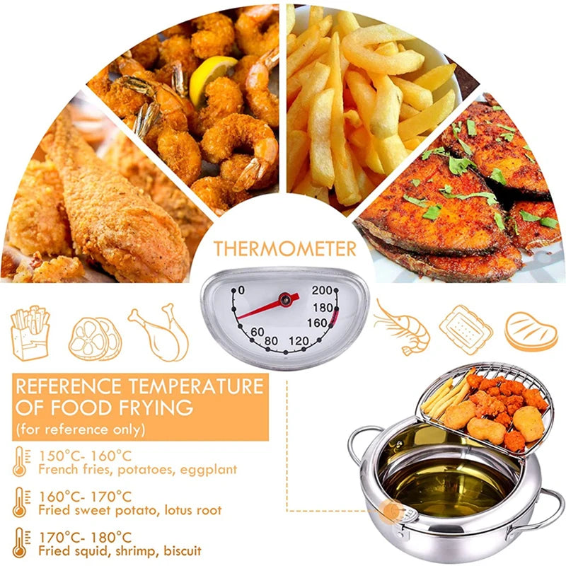 Master Fryer with Thermometer 4