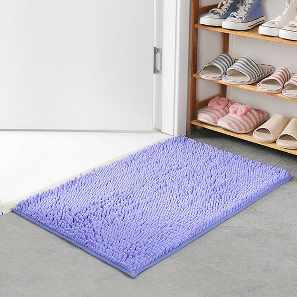 MaviBath | Chenille Bath Mat – Ultra-Absorbent Non-Slip Design