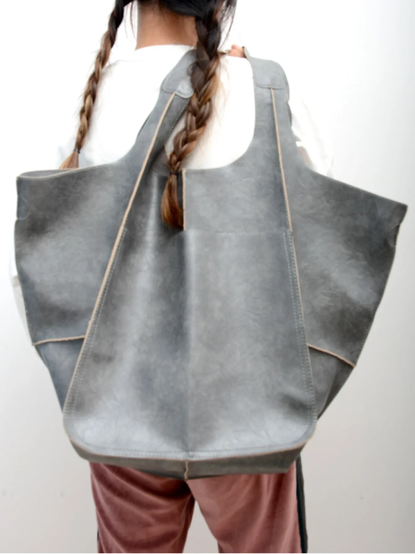 Maxine | Large Designer Bag Tote - Durable PU Leather Design