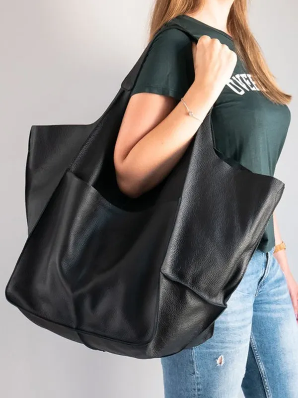 Maxine | Large Designer Bag Tote - Durable PU Leather Design