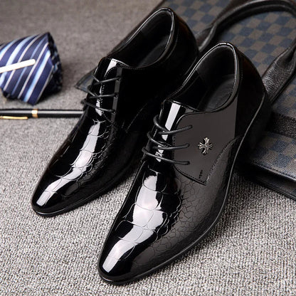 Men's Oxford Shoes – Classic Formal Design with Polished Finish