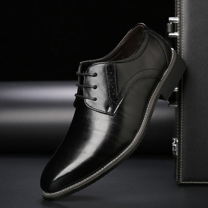 Men's Shoes – Classic Derby Design Lightweight Comfort Footwear