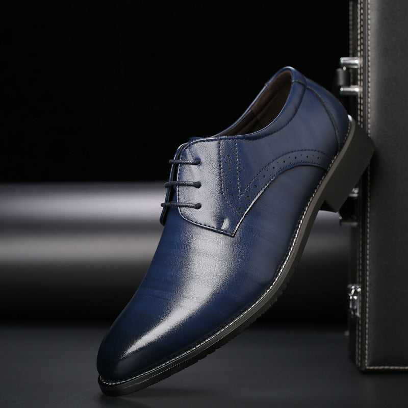 Men's Shoes – Classic Derby Design Lightweight Comfort Footwear