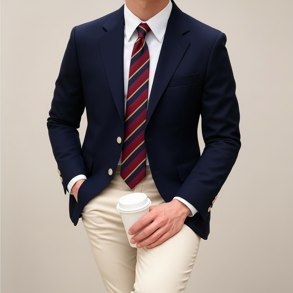 Men's Tailored Blazer Jacket – Lightweight Fabric S to 3XL