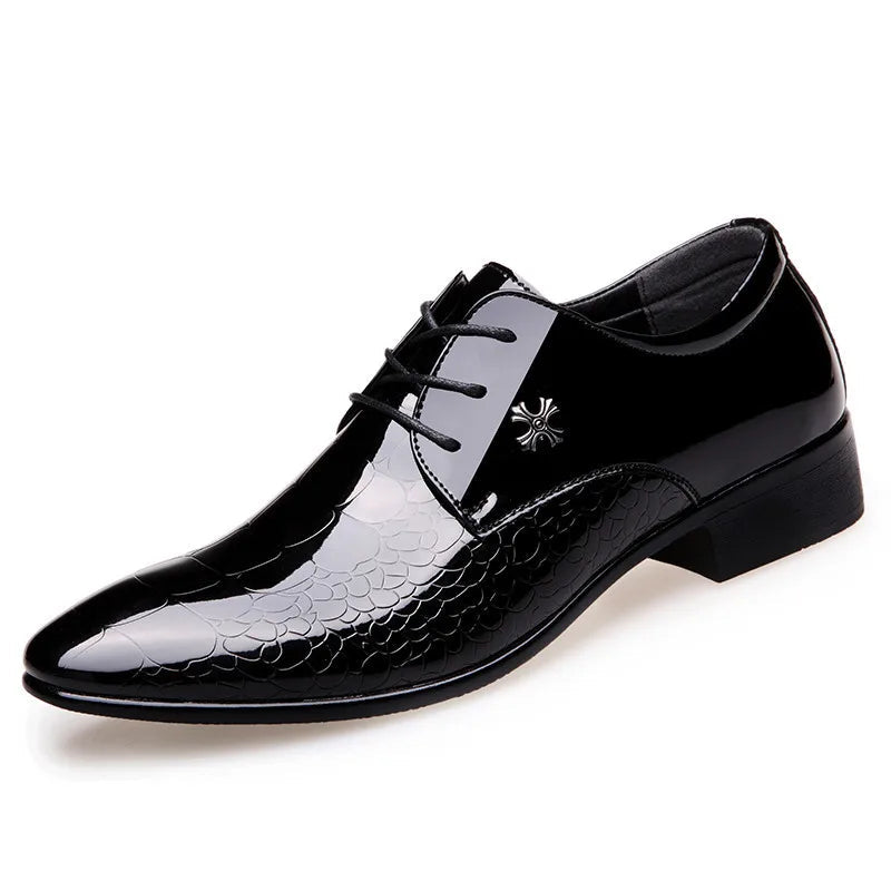 Men's Oxford Shoes – Classic Formal Design with Polished Finish