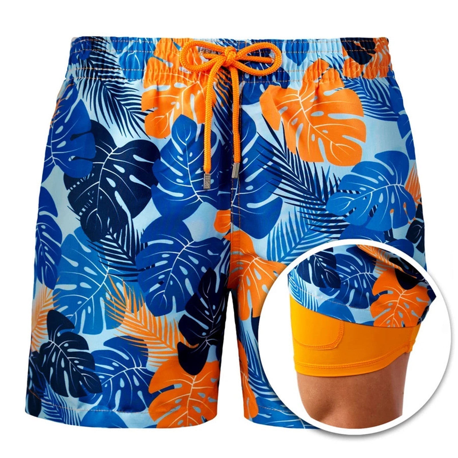 Men's Swim Shorts – Quick Dry Double Layer Design