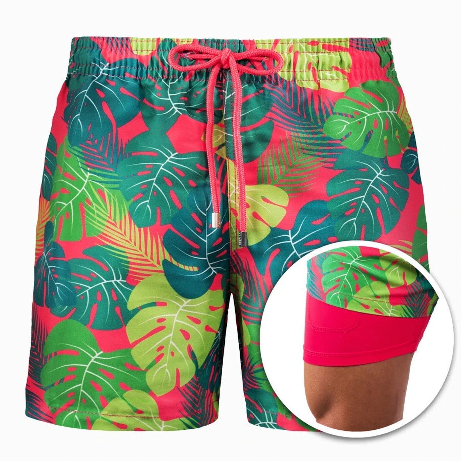 Men's Swim Shorts – Quick Dry Double Layer Design