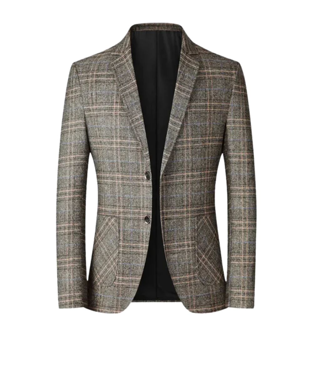 Men's Tailored Blazer Jacket – Cotton-Polyester Blend