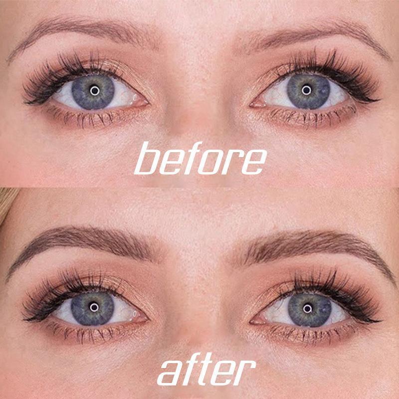 Microblading Brow Pen | Four-Pronged Tip for Hair-Stroke Precision | Waterproof, Smudge-Proof Finish Lasts All Day