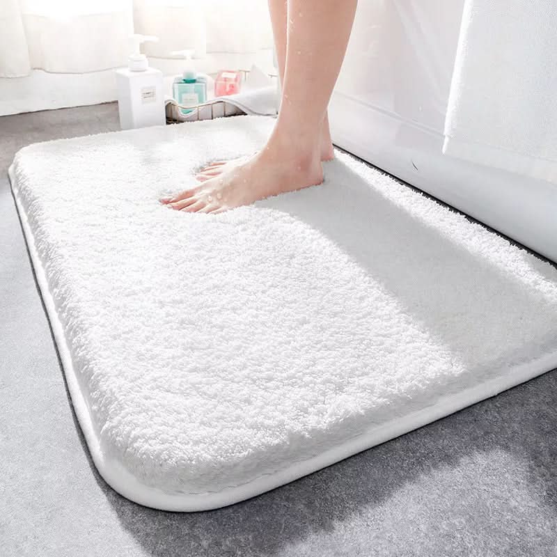 Microfiber Bath Mat Extra Thick | Non-Slip Backing, 40-90 cm, 4 Colours | Absorbent, Fast-Drying, Machine Washable