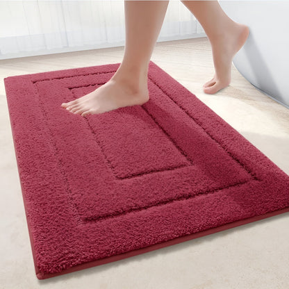 Microfiber Bath Mat – Soft Blue, Non-Slip Design for the Bathroom or Shower 7
