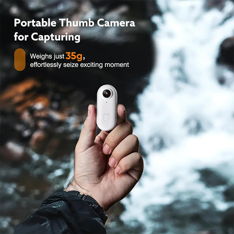 Mini Magnetic POV 4K Action Camera – Portable Body Worn & Sports Recording Camera - Personal Body Camera 4