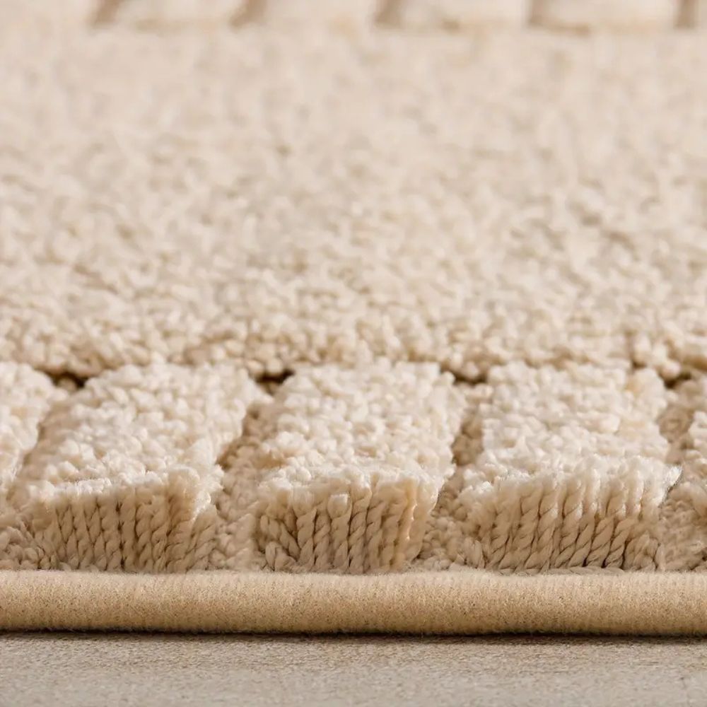 Minimalist Stripe | Non-Slip Bath Mat – Soft Flocking Material