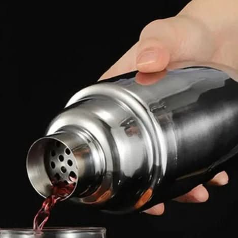 10-Piece Cocktail Set Stainless Steel | Silver, Gold or Black | Rust-Resistant Bar Tool Kit for Home Entertaining 3