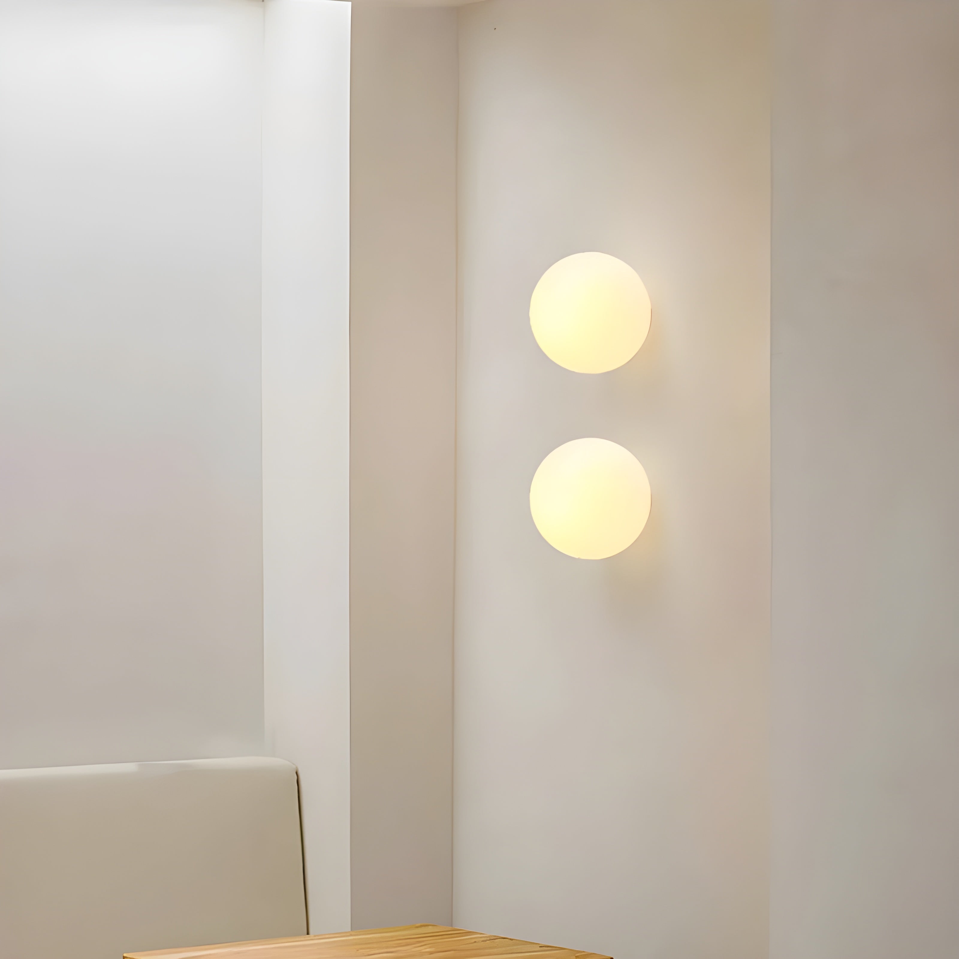 Modern Frosted Glass Wall Lamp 0
