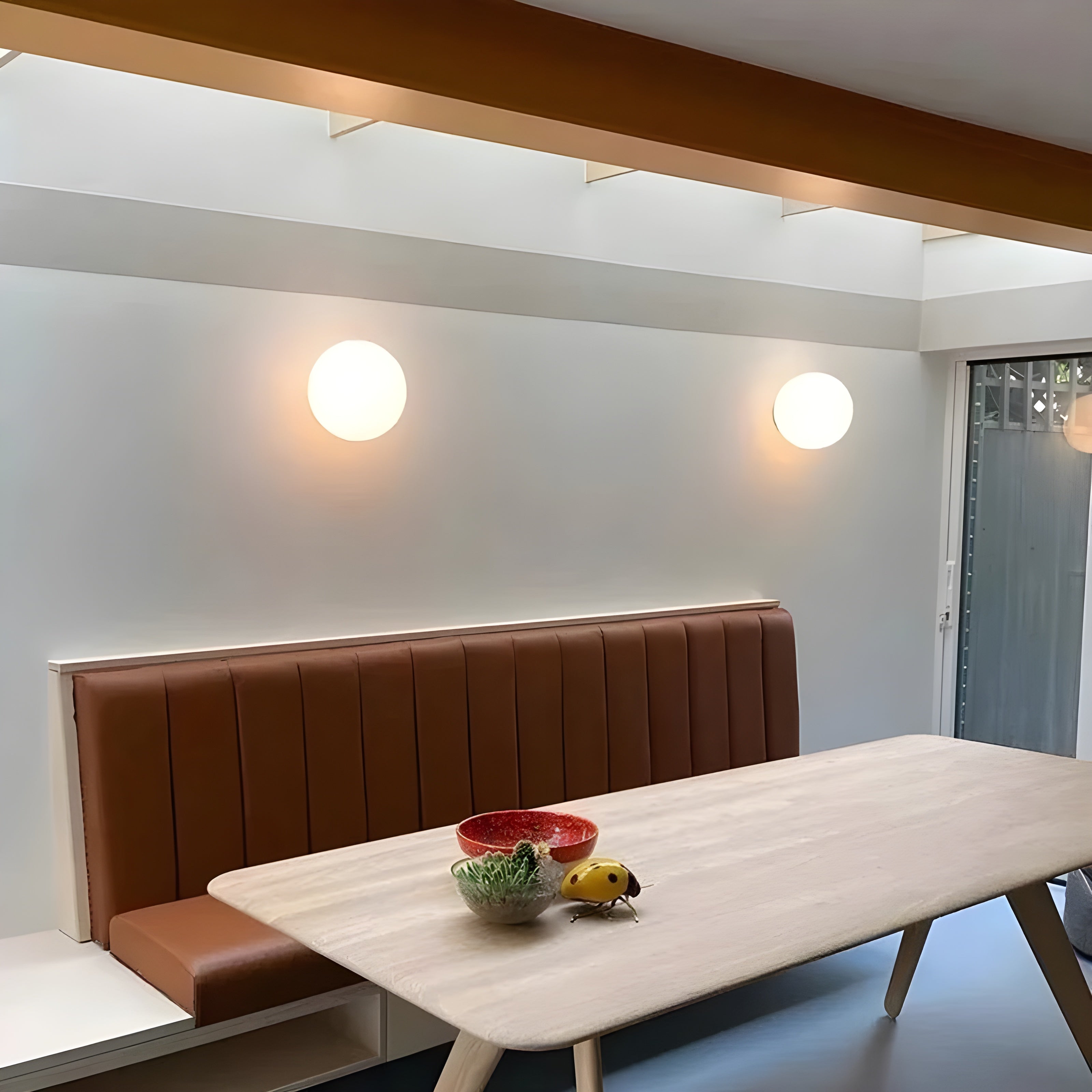 Modern Frosted Glass Wall Lamp 2