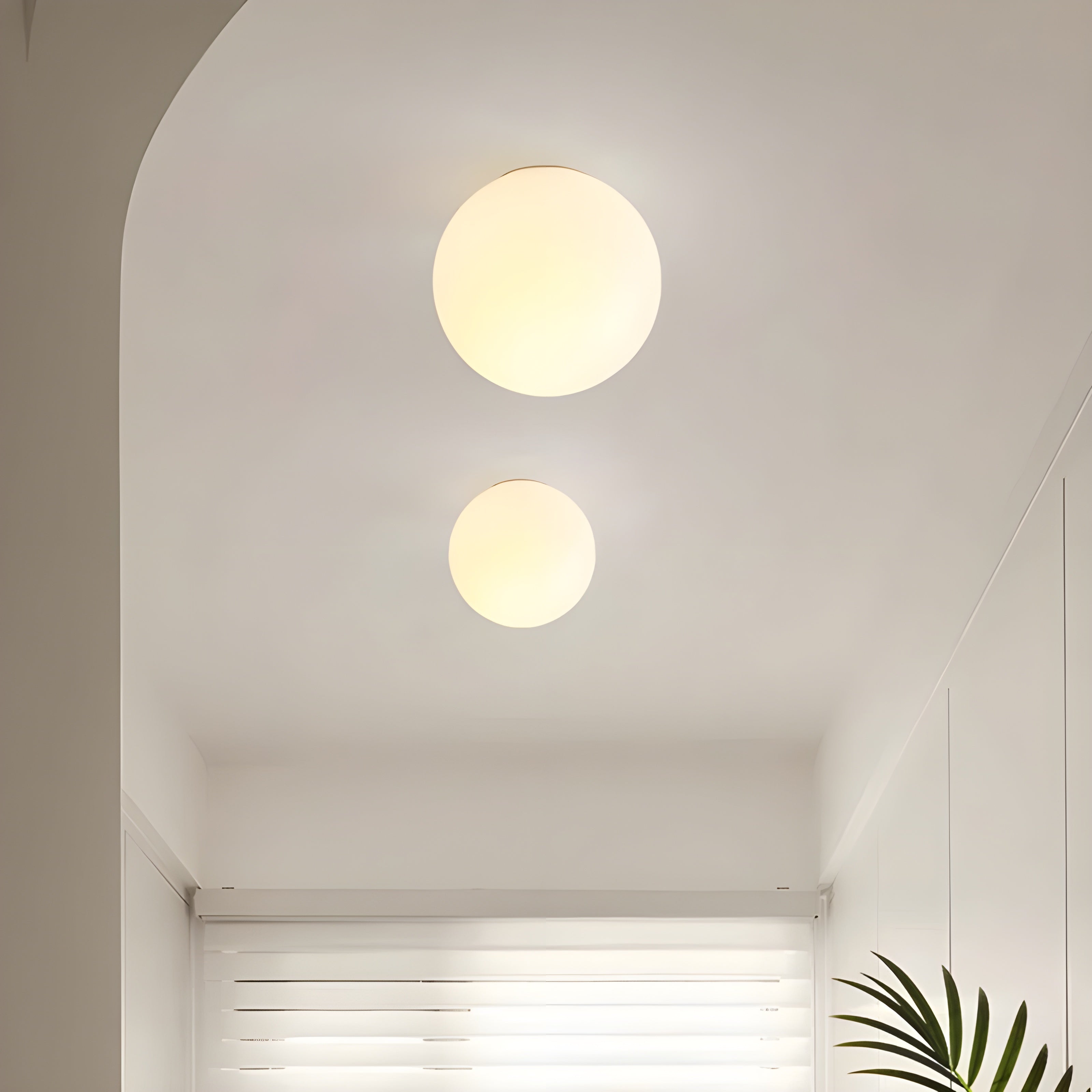 Modern Frosted Glass Wall Lamp 4