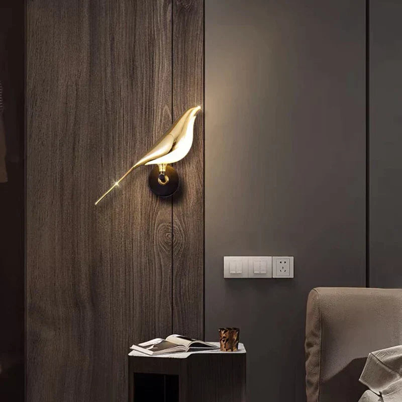 Modern LED Bird wall light 5