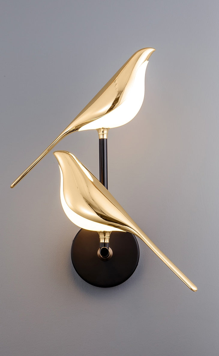 Modern LED Bird wall light 7