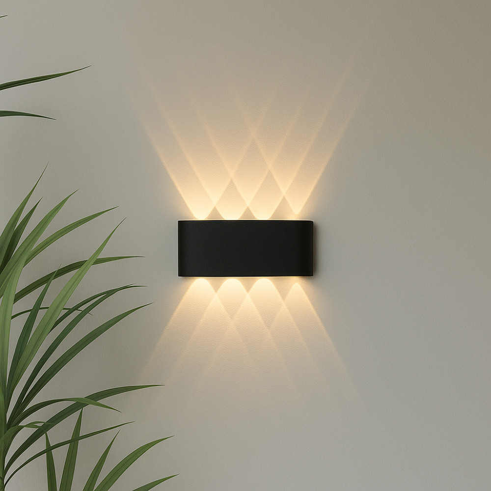 LumiWall | Outdoor LED Wall Light – IP65 Weatherproof, Hardwired