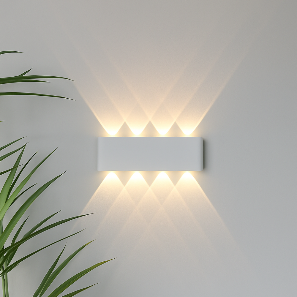 LumiWall | Outdoor LED Wall Light – IP65 Weatherproof, Hardwired