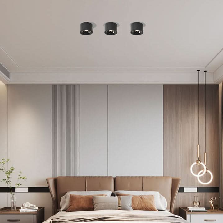 Modern LED | Flush Mount Ceiling Light Fixture - Adjustable Design
