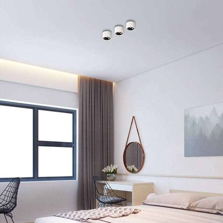 Modern LED | Flush Mount Ceiling Light Fixture - Adjustable Design