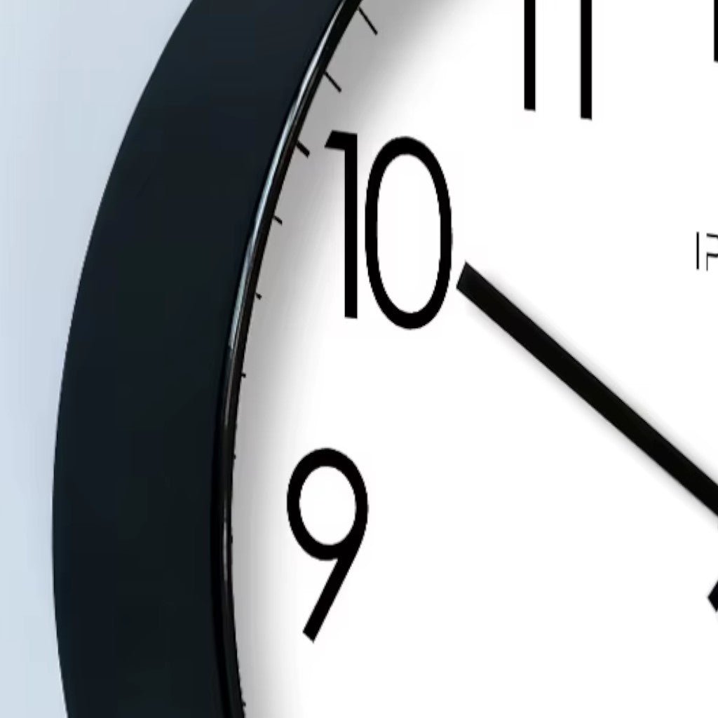 Modern Wall Clock - Silent Quartz Movement & Minimalist Decor 4