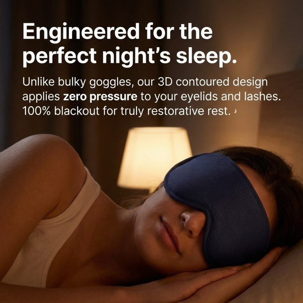 Moisturizing Eye Mask for Sleeping: Electric Eye Moisture Mask & Goggles Alternative. Top Rated Eye Moisture Pads for Dry Eyes & Overnight Hydration. 3