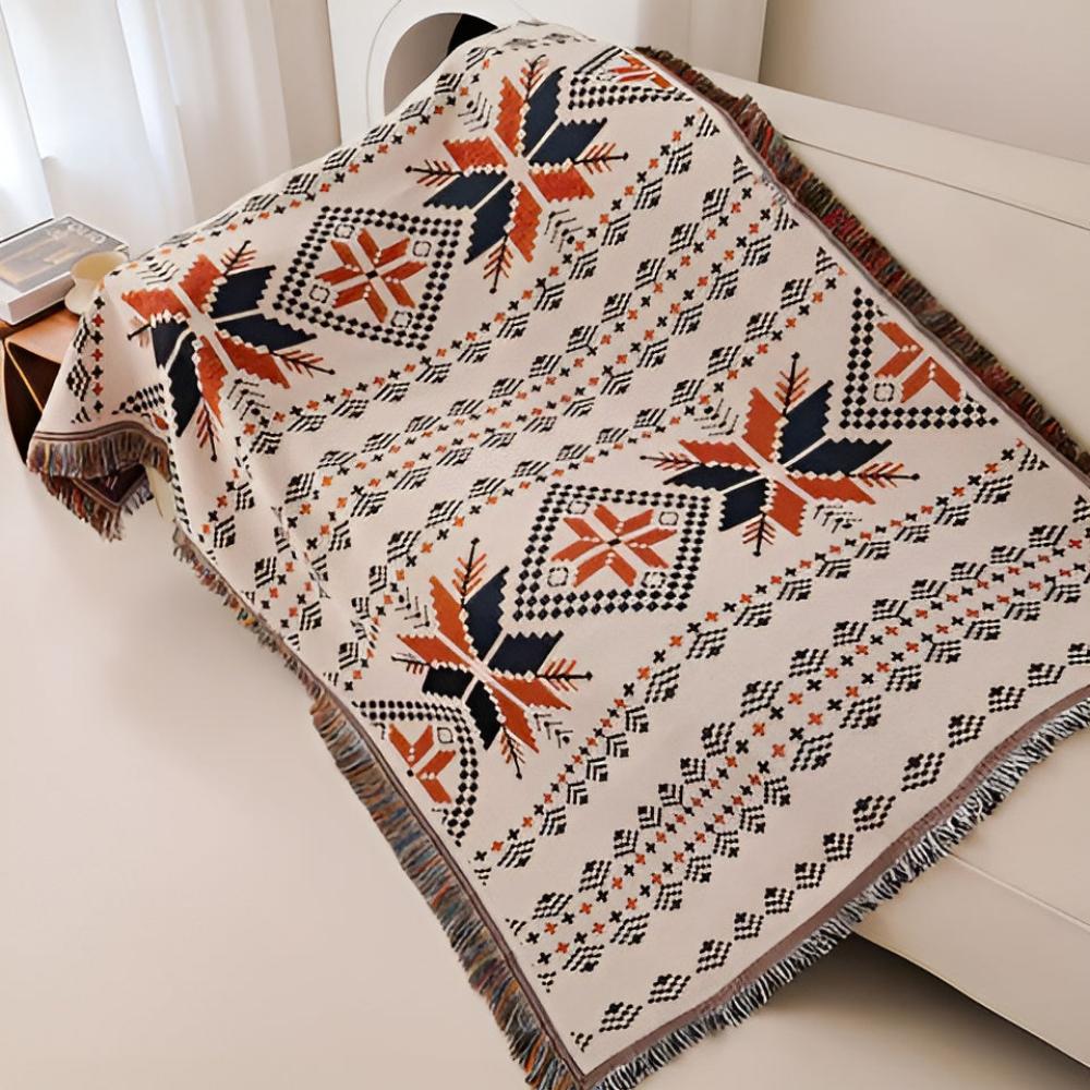 MoroccanBoho | Large Picnic Mat – Soft Microfiber Blend with Vibrant Patterns