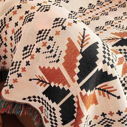 MoroccanBoho | Large Picnic Mat – Soft Microfiber Blend with Vibrant Patterns 7