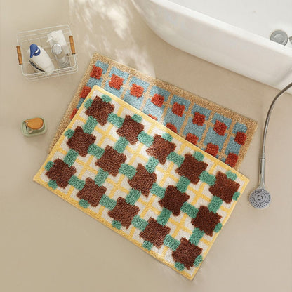 Morocco | Non-Slip Bath Mat – Soft Fabric with Moroccan Pattern 1
