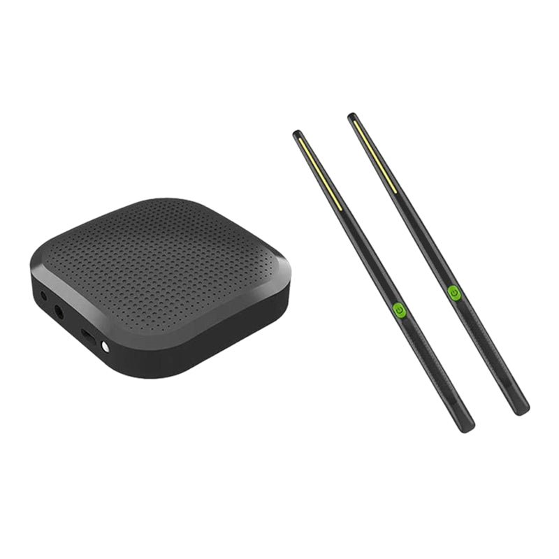 Motion Sensor Air Drum Set | RGB Lighting & Multi-Mode Connectivity | Portable Electronic Drumming Kit for Kids and Beginners